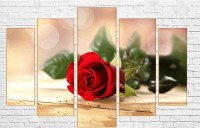 Картина ArtDesign Red rose 146х100cm (C-10059)
