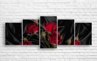 Pictură ArtDesign Red roses 160х60cm (C-10207)