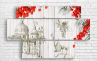 Картина ArtDesign Red rowan 140x88cm (R-10157)