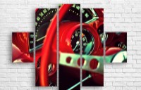 Pictură ArtDesign Red Torpedo 140x105cm (MT-10030)