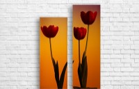 Pictură ArtDesign Red Tulips 70х105cm (C-10005)