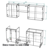 Bucătărie Smartex K3 200 White (30091) imaginea #3 — magazin online Desire.md