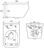 Vas WC Imprese Skala c06806003 imaginea #2 — magazin online Desire.md