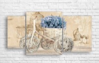 Картина ArtDesign Romantic France 118x60cm (R-10133)