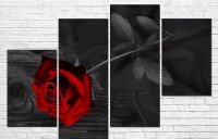 Pictură ArtDesign Rose 130х87cm (C-10062)