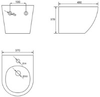 Vas WC VOLLE Amadeus 2.0 (1313.001000) imaginea #2 — magazin online Desire.md