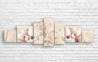 Pictură ArtDesign Rose and magnolia 221x69cm (С-10178)