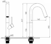 Baterie bucătărie VOLLE Cruze (1547.110206) imaginea #2 — magazin online Desire.md
