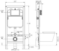 Инсталляция для подвесного унитаза VOLLE Master Ola (2130.000200) фото №2 — интернет-магазин Desire.md