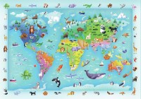 Puzzle Clementoni Wildlife Map 60pcs (26072)