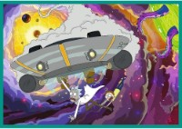 Puzzle Trefl Безумный Мир Rick и Morty 4x250 (13338)