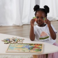 Пазл Viga Dinosaurs 48pcs (6971608445842) фото №3 — интернет-магазин Desire.md