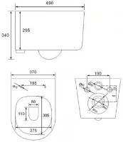 Унитаз VOLLE Toledo 2.0 (1347.001100) фото №2 — интернет-магазин Desire.md