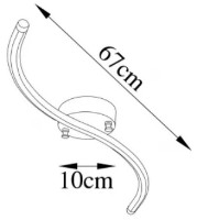 Люстра Trendy 13278 67x5x10cm GTR002422 фото №2 — интернет-магазин Desire.md