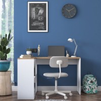 Письменный стол Trendy HA113 2035 Oak/White 120x74.8x96cm GTR001115 фото №2 — интернет-магазин Desire.md