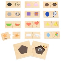 Пазл Viga Shapes&Objects Set 24pcs (6971608447792)