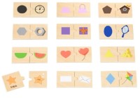 Puzzle Viga Shapes&Objects Set 24pcs (6971608447792) imaginea #2 — magazin online Desire.md