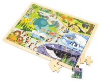 Пазл Viga Zoo 48pcs (6971608445873) фото №2 — интернет-магазин Desire.md