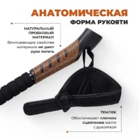 Bețe de trekking Team Jaunty 6-3JNS Black imaginea #5 — magazin online Desire.md