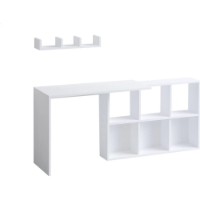 Masa de birou Trendy Jack White 74x145x45cm GTR005691 imaginea #2 — magazin online Desire.md