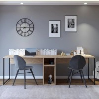 Masa de birou Trendy L196 Oak 240x74x60cm GTR005736