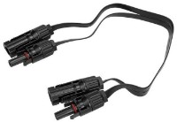 Cablu pentru conectarea microinvertorului și a stației de încărcare EcoFlow EFLSuperFlatMC4Cable