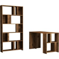 Masa de birou Trendy Lima Walnut 120x60x75.4cm GTR001030 imaginea #2 — magazin online Desire.md