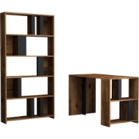 Masa de birou Trendy Lima Walnut/Anthracit 120x60x75.4cm GTR001031 imaginea #2 — magazin online Desire.md