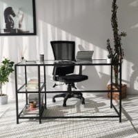 Masa de birou Trendy Master M101 Black 130x75x60cm GTR001093 imaginea #2 — magazin online Desire.md