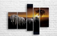 Pictură ArtDesign Safari elephants 160x119cm (F-10104)