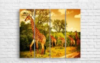 Pictură ArtDesign Safari Giraffes 145x116cm (F-10109)