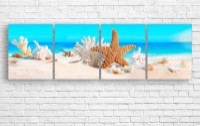 Картина ArtDesign Sea Beach 200x60cm (Q-10058)