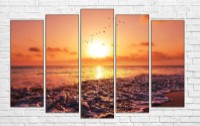 Картина ArtDesign Sea sunset 130х85cm (F-10064)