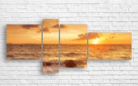 Картина ArtDesign Sea sunset 175х75cm (F-10157)