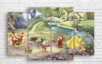 Pictură ArtDesign Snow White and the Seven Dwarfs 145x90cm (DM-10026)