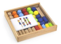 Развивающий набор Viga Block Tower Building Game (44679) фото №2 — интернет-магазин Desire.md