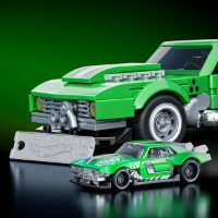 Set de construcție Hot Wheels Custom '68 Camaro 1:32 (194735304837) imaginea #3 — magazin online Desire.md