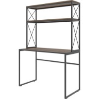 Masa de birou Trendy Mercan Black/Pine 105x155x50cm GTR001061 imaginea #2 — magazin online Desire.md