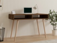 Masa de birou Trendy Novo Walnut 120x75x60cm GTR005733 imaginea #2 — magazin online Desire.md