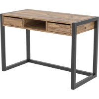 Masa de birou Trendy Ogene Pine Atlantic/Black 115x77x55cm GTR001062 imaginea #3 — magazin online Desire.md