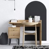 Masa de birou Trendy Puuk Dec0087 Oak 100x80x45cm GTR005696