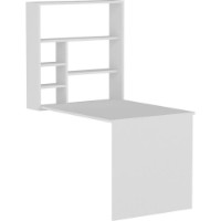 Masa de birou Trendy Sedir White 59x16x80.2cm GTR000984 imaginea #3 — magazin online Desire.md