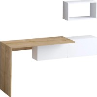 Masa de birou Trendy Tiff White/Oak 145x74x45cm GTR005692 imaginea #3 — magazin online Desire.md