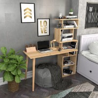 Masa de birou Trendy Vina Oak 133x146x55cm GTR005712