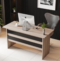 Masa de birou Trendy VO1-OB Oak/Black 140x73x60cm GTR001075