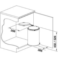 Coș de gunoi Blanco 526377 imaginea #4 — magazin online Desire.md