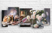 Картина ArtDesign Still life with peonies 160x68cm (R-10032)