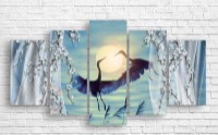 Картина ArtDesign Storks 150x80cm (F-10215)