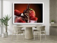 Pictură ArtDesign Strawberries in chocolate 43x70cm (RFE-10003)