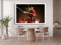 Pictură ArtDesign Strawberries in chocolate 45x60cm (RFE-10001)